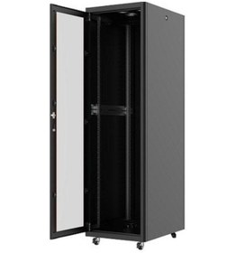 Resim Ager 32u 600x800mm Dikili Tip Siyah Kabinet Vega Ag-vb32u6080s1 Cam Kapak 