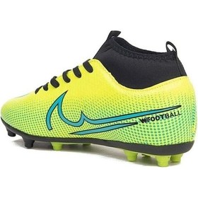 Resim Walked 437 Boğazlı Çoraplı Halı Saha Krampon Futbol Spor Ayakkabı Çok Renkli 