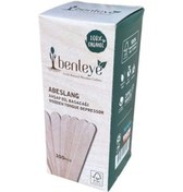 Resim Abeslang Tahta Dil Çubuğu Basacağı Ağda Spatulası 100'lü 