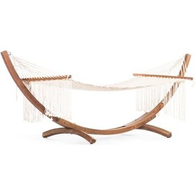 Resim ReHome Gondol Hamak Ayaklı Doğal 