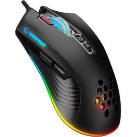 Resim Rampage SMX-R75 STRIKER Makrolu 8 Tuşlu RGB Gaming Oyuncu Mouse 