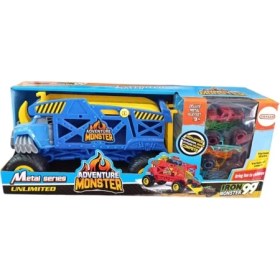 Resim Toysan Taşıyıcı Araba Seti 3 Metal Arabalı SQ80992-1-LACIVERT 