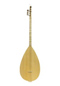 Resim Kısa Sap Bağlama Masif Dut Ağacı Profesyonel Çift Kafes 