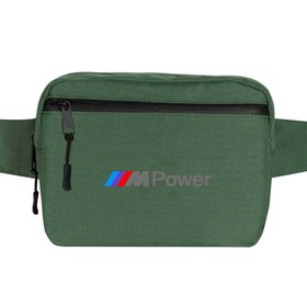 Resim BMW M Power Text Bel Çantası - Yeşil 