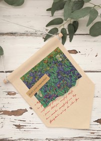 Resim Salon Pinterest Duvar Dekoru, Van Gogh Sanat Serisi, Kanvas Flama Askılı Duvar Örtüsü NO:418 - Renkli - 8 / 21 x 30 