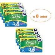 Resim Orkid Orkıd Maxi Gece Ped 24'Lü 8 Li Adet 