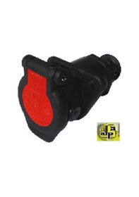 Resim Unıversal Tir Römork Fişi Dişi 15'li Siyah Vidalı Plastik Aksa 14047 - Sertplas-e4715fq1-fk 