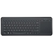 Resim Microsoft N9Z-00017 All-In-One Media Siyah Kablosuz Klavye 