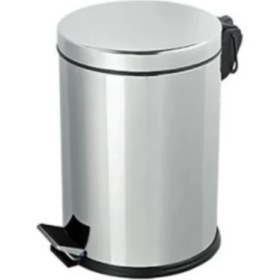 Resim Paslanmaz Çöp Kovası 3l, Pedallı, Iç Kovalı, Ofis ve Mutfak Kullanımı 