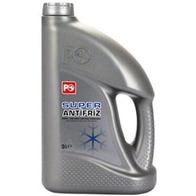 Resim Petrol Ofisi Super Antifriz - 3 Litre Yeşil Renk Konsantre 