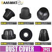 Resim Cv-004-2 Parça Araba Hıd Led Far Tozluk Sızdırmazlık Kapağı Kauçuk Su Geçirmez Toz Geçirmez Far Kapağı 60 65 70 75 80 8 