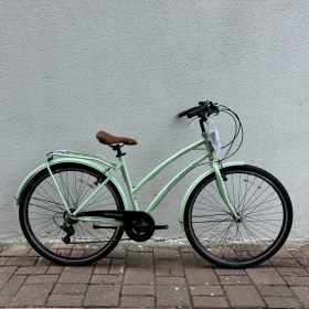 Resim Bisan Serenity S 7 Vites Şehir Bisikleti Mint Yeşili 46CM 