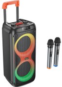 Resim hoco. HA7 Leader Mikrofonlu Bluetooth Kablosuz Hoparlör - Siyah 