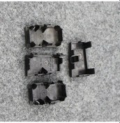 Resim Reedark Passat B5 2000-2005 Orta Konsol Cd Çerçeve Kapağı - Siyah Plastik - 4 Adet 