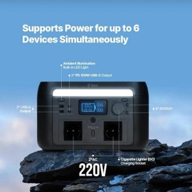 Resim FourForce Powermax Pro 600W Taşınabilir Güç Istasyonu 2PS002S 