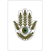 Resim TSC Nazar Boncuğu Sticker Duvar 18CM Yapıştırma Etiket Md6 
