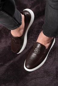 Resim Ducavelli Stamped Hakiki Deri Erkek Günlük Ayakkabı, Loafer Ayakkabı, Hafif Ayakkabı, Yazlık Ayakkabı 