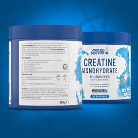 Resim Applied Nutrition Creatine Monohydrate Powder 250g - 100% Micronized Creatine 50 Servings 