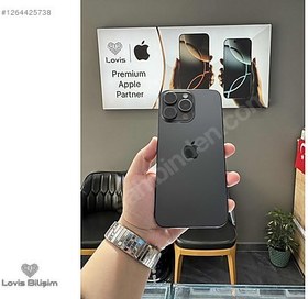 Resim Apple iPhone 15 Pro Max İkinci El YD | 256 GB | Siyah 