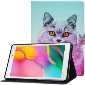 Resim Xfashion Samsung Galaxy 8.0 Inch Tablet Koruyucu Kılıf - Çok Renkli (Yurt Dışından) 