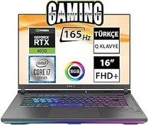 Resim Asus ROG Strix G16 G614JU-N3196A9 i7-13650HX 64GB 1TBSSD RTX4050 16\ FullHD+ FreeDOS Taşınabilir Bilgisayar 