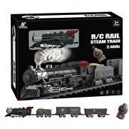 Resim Classic Steam Kumandalı 2,4 Ghz Pilli Tren Seti 30 Parça 