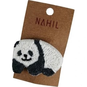 Resim Panda Yaka İğnesi 