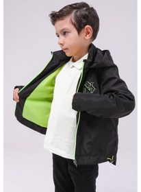 Resim Benitto Kids Erkek Çocuk Mevsimlik Yağmurluk Ceket 51296-siyah Siyah 