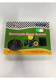 Resim Motosiklet Alarm Seti + Çalıştırma, Konuşan Alarm Ya-Ye 