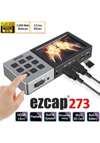 Resim Ezcap273 Bilgisayarsız 3.5 İnç Ekran Oyun Kaydedici Hdmı Capture 