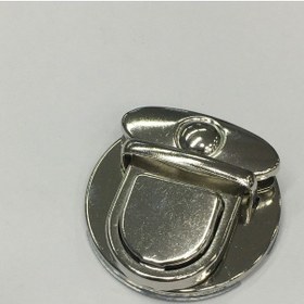 Resim Çanta Kilit Büyük Boy Gümüş Gümüş 