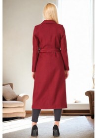 Resim Z6681 Dewberry Bayan Palto-bordo-1 Bordo-1 