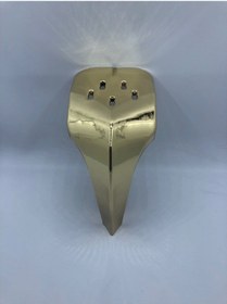 Resim Karakoçaksesuar Plastik 15 CM Gold Kaplama Koltuk Mobilya Ayağı 4 Adet 