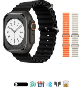 Resim S8 Ultra Android 8.1 Sistemli 4G\u002FLTE\u002FWifi ve Bluetooth Destekli Sim Kartlı Watch Ultra Akıllı Saat 