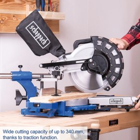 Resim Scheppach HM254 Gönye Kesme Makinası 254 mm 2200 Watt - 5901216901 