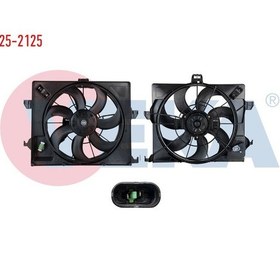 Resim Veka-25-2125 - Fan Motoru Su Radyatoru Davlumbazlı Rezıstanslı 