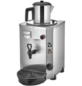 Resim Remta Tek Demlikli Jumbo Çay Makinesi Krom 7 Lt - De14 