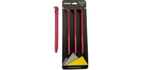 Resim Alpinist Metal Çadır Kazığı 16CM Kırmızı Alpinist Marka 