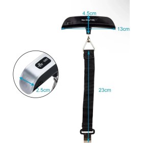 Resim The Gencoo Elektronik El Bagaj - Valiz Tartısı , Bavul Kantarı 