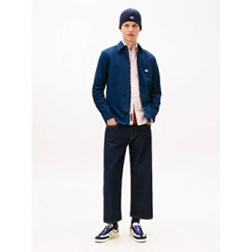 Resim Tommy Hilfiger Erkek Tjm Yıkanmış Twill Gömlek 