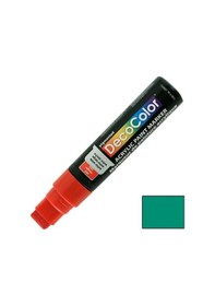 Resim Marvy Decocolor Acrylic Jumbo Paint Marker 15 Mm Green 