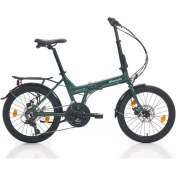 Resim Bıanchı Adhoc Katlanır Bisiklet 380H Md 20 Jant 21 Vites Tourney Green Celeste Glossy 