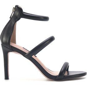 Resim Nine West Nıte 3fx Siyah Kadın Topuklu Sandalet 