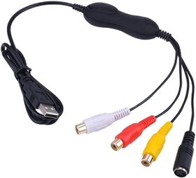 Resim Alfais 4754 USB 2.0 Xbox PS3 VHS Hi8 Mini DV Video Capture Ezcap Ekran Yakalama Kartı 
