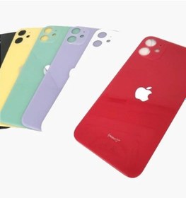 Resim Apple Uyumlu iPhone 11 Arka Kapak Pil Kapağı Siyah 