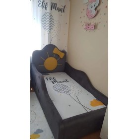 Resim Bebe Montessori 90X190 Mdf Çocuk Yatağı 