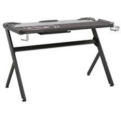 Resim Adore Mobilya Ryze Extreme Karbon Fiber RGB Oyuncu Masası - Siyah 120x60x76 CM 