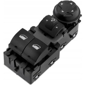 Resim Citroen Berlingo Cam Açma Düğmesi Anahtarı İkili 2019-2023 Katlanır Ayna 