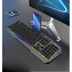 Resim Acer OKW213 Gri Rgb Rainbow Backlit Gaming Keyboard Rainbow (Kablo Uzunluğu 1,5mt) 
