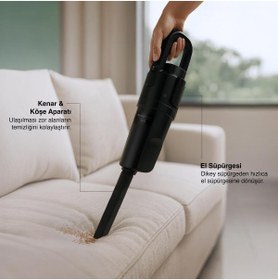 Resim Fakir Fakir Vector 2’si 1 Arada Dikey Süpürge 800W Kablolu Kompakt Elektrikli Süpürge 